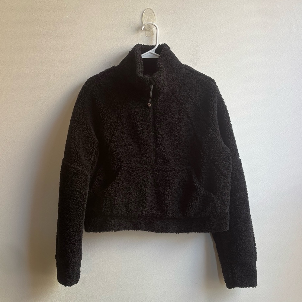 Lululemon‎ | Scuba Oversized Fleece Funnel Neck (Black) - Picture 5 of 8